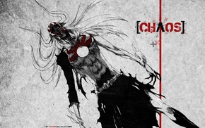 selective coloring, Vasto Lorde, grunge, Kurosaki Ichigo, Hollow, Bleach