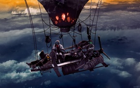 Vitaly S Alexius, Romantically Apocalyptic, hot air balloons, clouds
