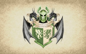 Game of Thrones, artwork, sigils, paper, coats of arms