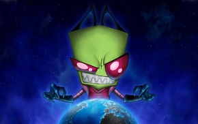 Earth, Zim, artwork