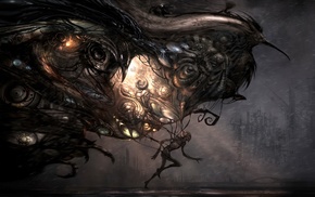 fantasy art, futuristic