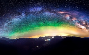 Rocky Mountain National Park, stars, sky