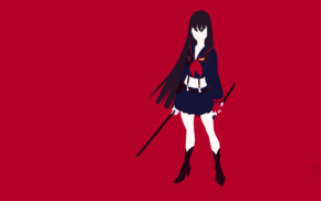 anime girls, anime, anime vectors, Kill la Kill, Kiryuin Satsuki