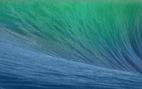Mac OS X, water, OS X, Apple Inc., sea, waves