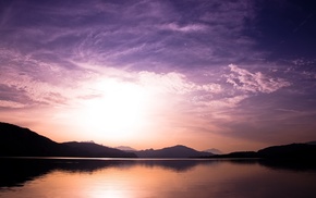 summer, water