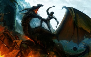 video games, The Elder Scrolls V Skyrim, dragon