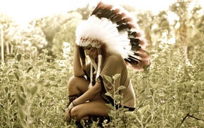 Native Americans, headdress