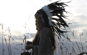 Native Americans, headdress