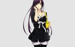 Senjougahara Hitagi, Monogatari Series, anime, anime girls