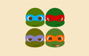 Teenage Mutant Ninja Turtles, minimalism