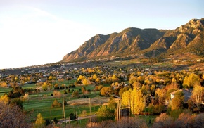 mountain, nature, autumn