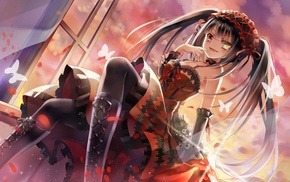 Date A Live, heterochromia, Tokisaki Kurumi