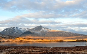 mountain, nature