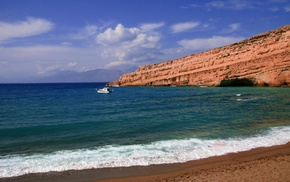 sea, nature, bay