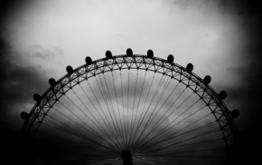 stunner, sky, Ferris wheel