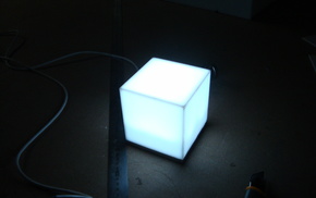 light, minimalism, cube
