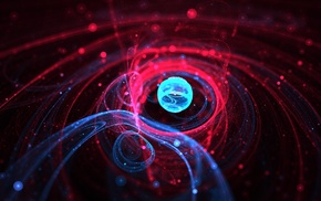 orbits, lights, neutrons, atoms, electrons, Plexus