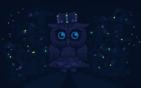 owl, digital art