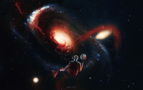 space, fantasy art, artwork