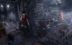 futuristic, anime
