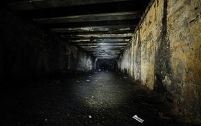 urban exploration, dark, sewers, flashlight, night, tunnel