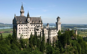 architecture, castle, nature