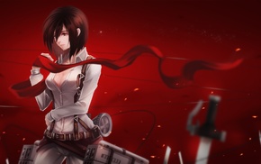 Shingeki no Kyojin, anime girls, anime