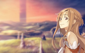 anime, Sword Art Online, Yuuki Asuna, anime girls