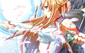 Kirigaya Kazuto, anime, Sword Art Online, anime girls, Yuuki Asuna