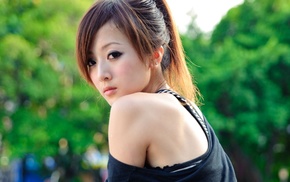 model, Mikako Zhang Kaijie, Asian
