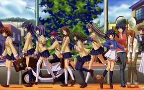 Sagara Misae, Clannad, Fujibayashi Kyou, Furukawa Sanae, Miyazawa Yukine, Ichinose Kotomi