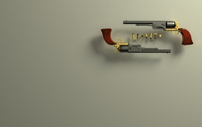 pistol, 3D