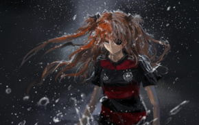 Asuka Langley Soryu, anime girls, soccer, Germany