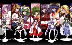 Touhou, anime girls