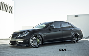 wheels, Mercedes, cars, black