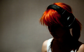 red hair, music