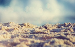 sand, anime, sea